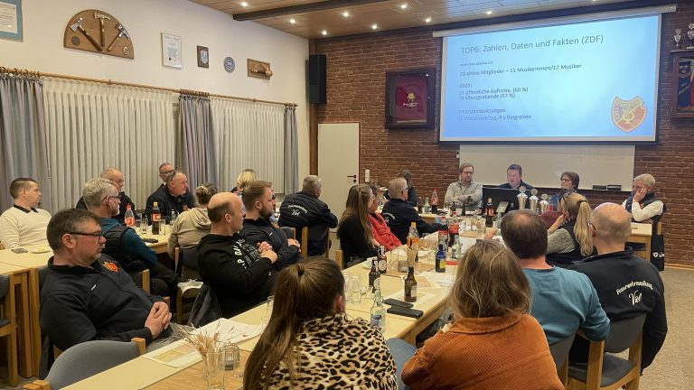 Jahreshauptversammlung des Feuerwehrmusikzug Viöl